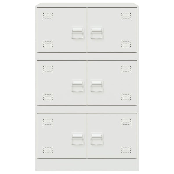 Senkki valkoinen 67x39x107 cm teräs