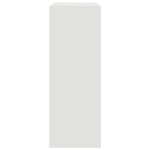 Senkki valkoinen 67x39x107 cm teräs