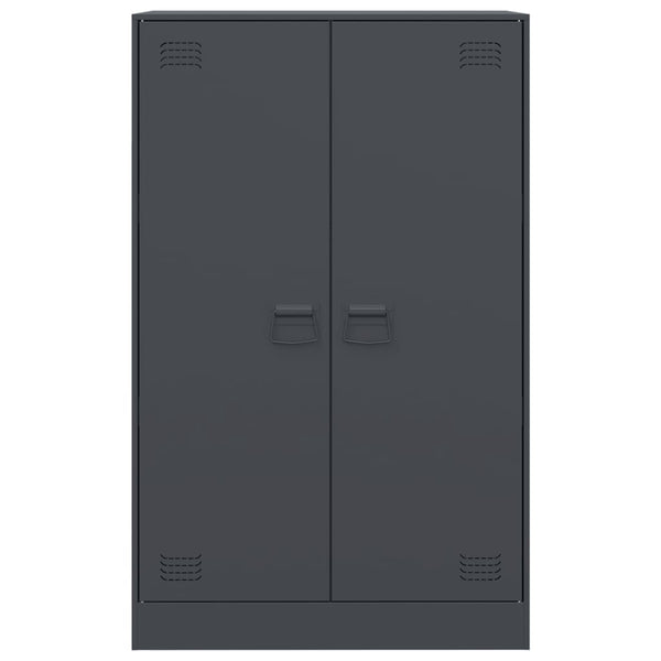 Senkki antrasiitti 67x39x107 cm teräs