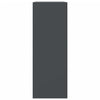 Senkki antrasiitti 67x39x107 cm teräs