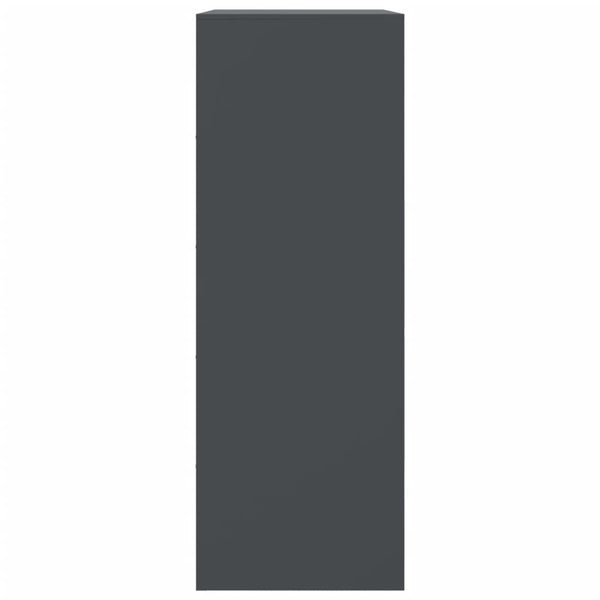 Senkki antrasiitti 67x39x107 cm teräs