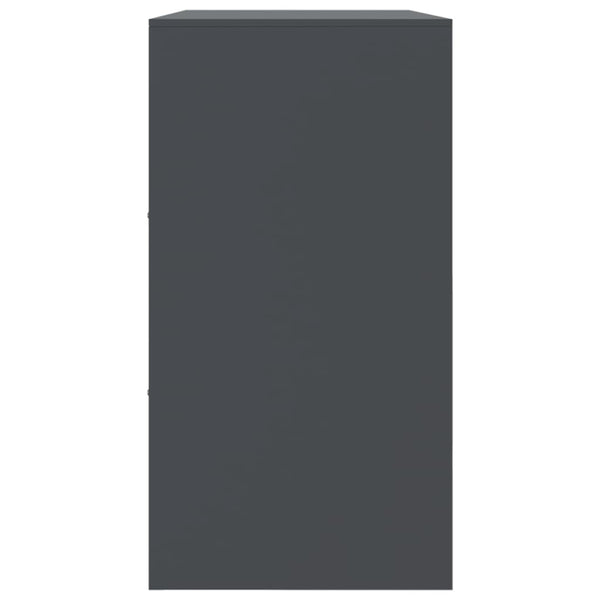 Senkki antrasiitti 99x39x73 cm teräs