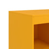 Yöpöytä sinapinkeltainen 67x39x95 cm teräs