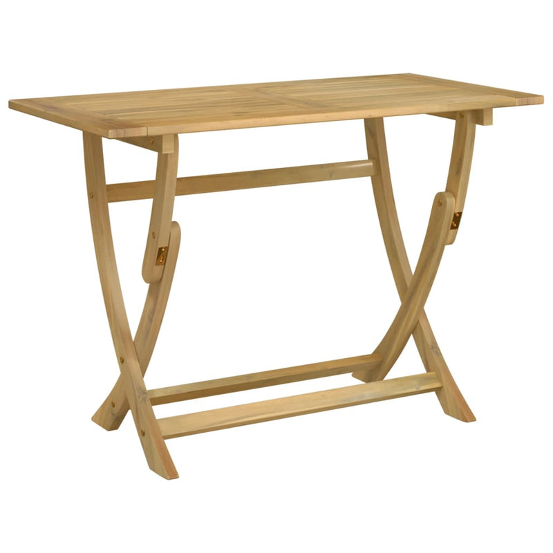 Kokoontaittuva puutarhapöytä Rozalea 110x55x75cm (akasiapuu)