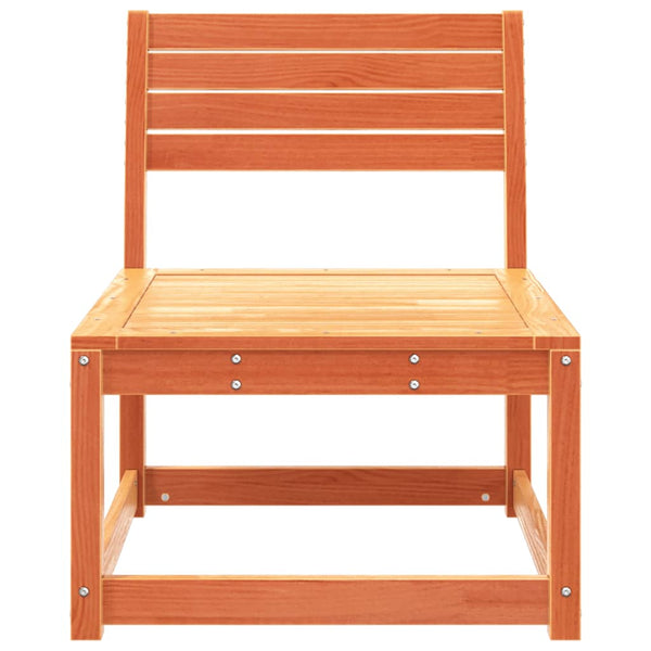 Puutarhasohva vahanruskea täysi mänty