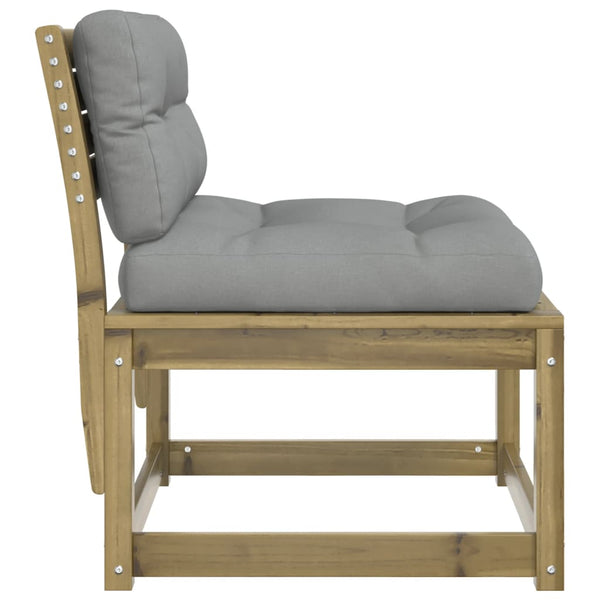 Puutarhasohva tyynyillä kyllästetty mänty