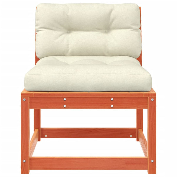 Puutarhasohvat tyynyillä 2 kpl hunajanruskea täysi mänty