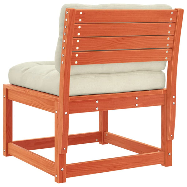 Puutarhasohvat tyynyillä 2 kpl hunajanruskea täysi mänty