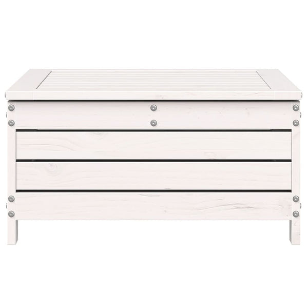 Ulkorahi valkoinen 62x63,5x32 cm täysi mänty