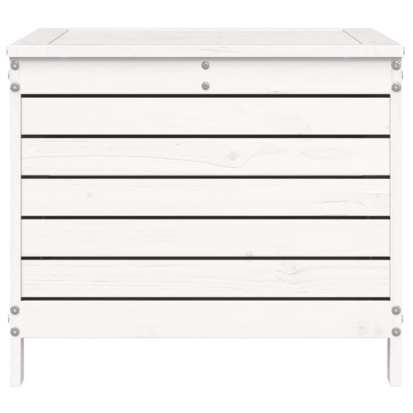 Ulkorahi valkoinen 62x63,5x53,5 cm täysi mänty