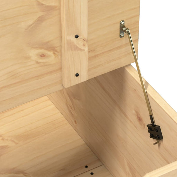 Säilytyslaatikko Corona 78x78x45 cm täysi mänty