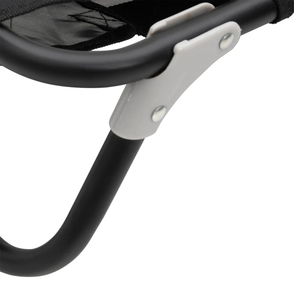 Antrasiitti taitettava koiransänky Diner (oxford kangas ja teräs)