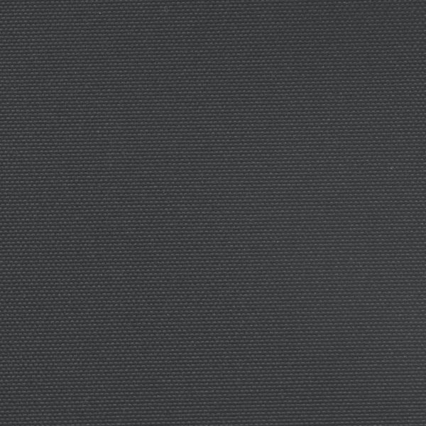 Sisäänvedettävä sivumarkiisi musta 100x500 cm