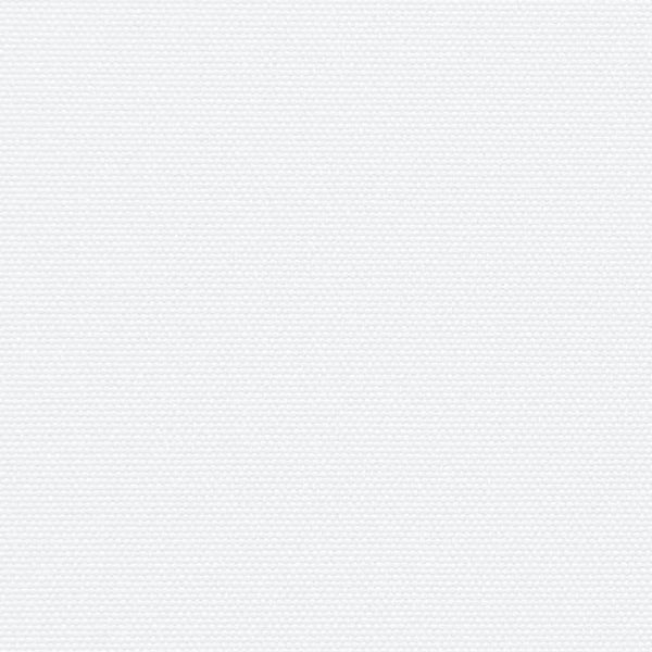 Sisäänvedettävä sivumarkiisi valkoinen 120x500 cm