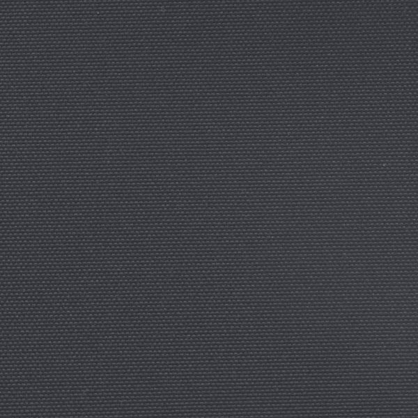 Sisäänvedettävä sivumarkiisi 160x600 cm musta