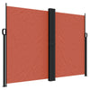 Sisäänvedettävä sivumarkiisi terrakotta 180x1000 cm