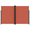 Sisäänvedettävä sivumarkiisi Terrakotta 220x1200 cm