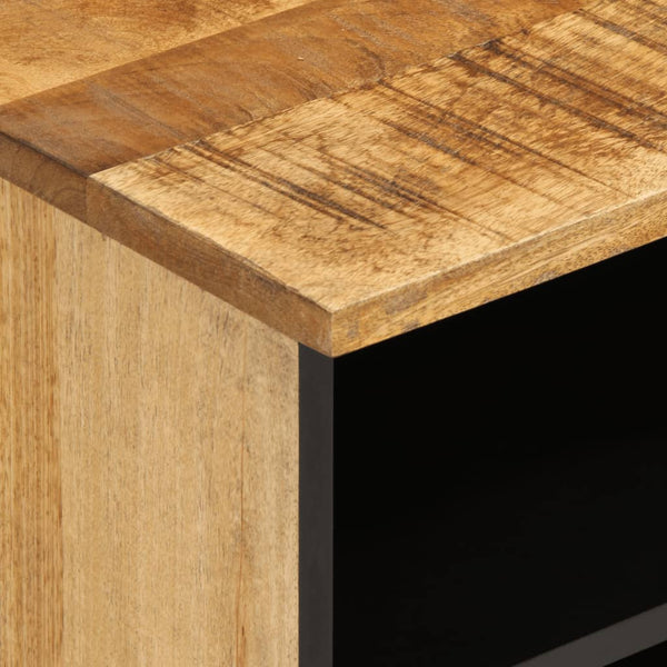 TV-taso 100x34x46 cm täysi karkea mangopuu