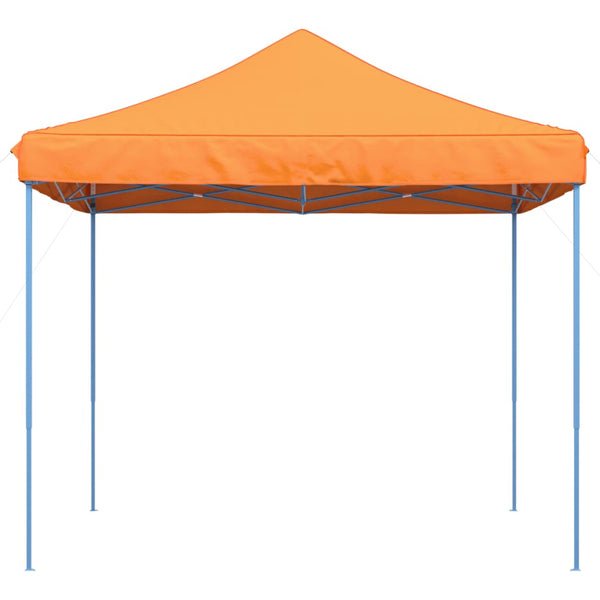 Oranssi taitettava pop-up juhlateltta Aurlian 292x292x315cm
