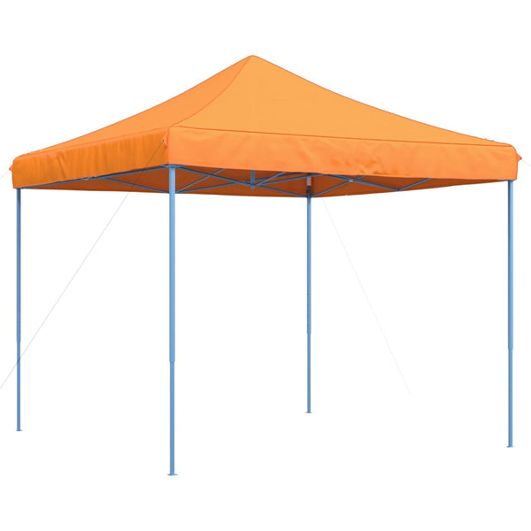 Oranssi taitettava pop-up juhlateltta Aurlian 292x292x315cm