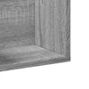 TV-seinäkaappi harmaa Sonoma 75x18x16,5 cm tekninen puu