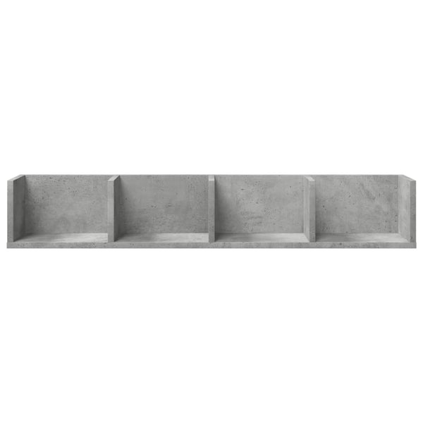Seinäkaappi betoninharmaa 60x31x60 cm tekninen puu