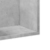 Seinäkaappi betoninharmaa 60x31x60 cm tekninen puu