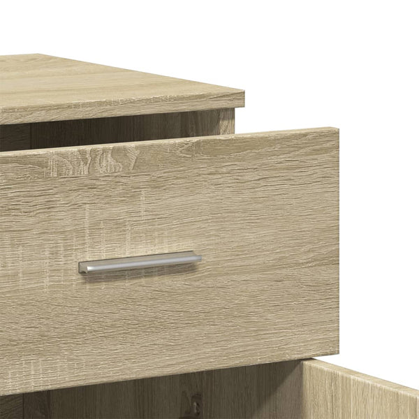 Sonoma-tammi senkki Demean 79x38x80cm (puinen)