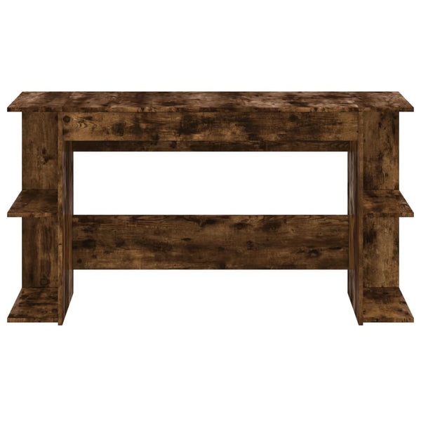 Työpöytä savutammi 140x50x75 cm tekninen puu