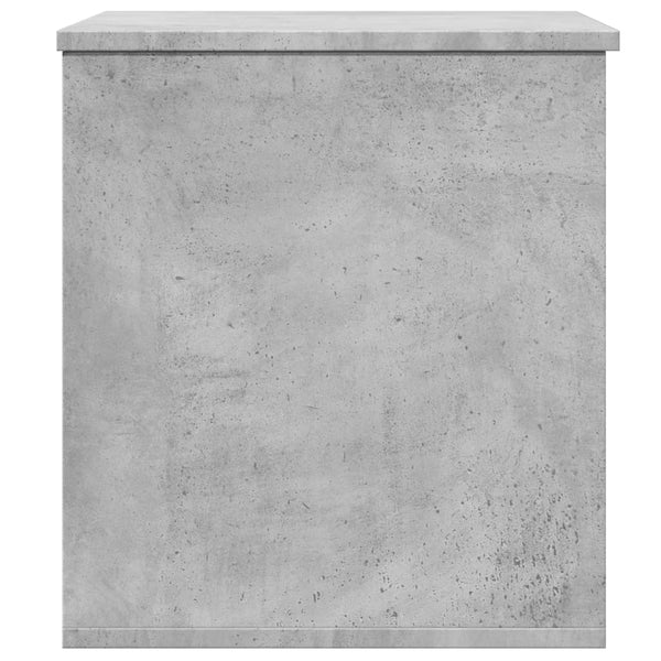 Säilytyslaatikko betoninharmaa 60x42x46 cm tekninen puu