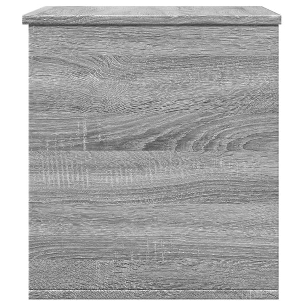 Harmaa säilytyslaatikko Cimbru 60x42x46cm (puinen)