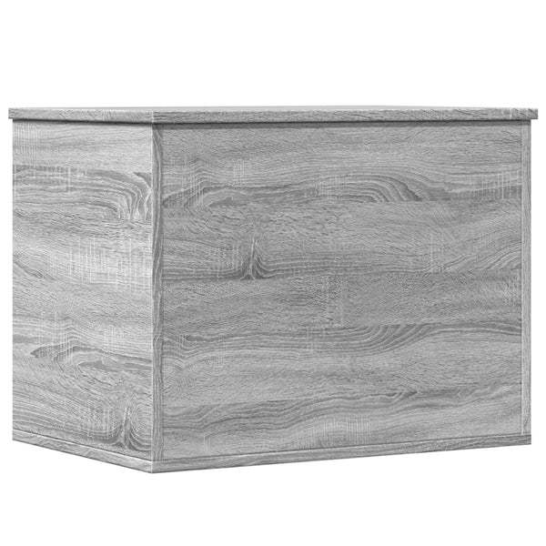 Harmaa säilytyslaatikko Cimbru 60x42x46cm (puinen)