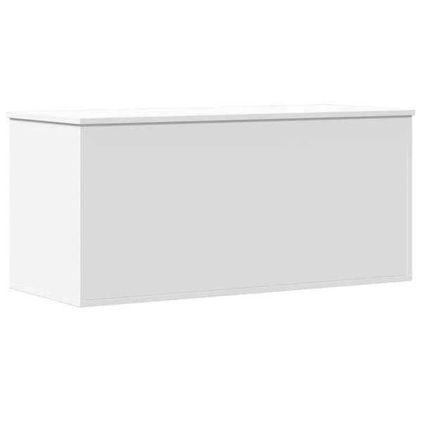 Valkoinen säilytyslaatikko Cimbru 100x42x46cm (puinen)