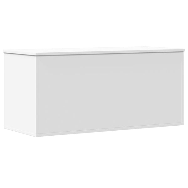 Valkoinen säilytyslaatikko Cimbru 100x42x46cm (puinen)