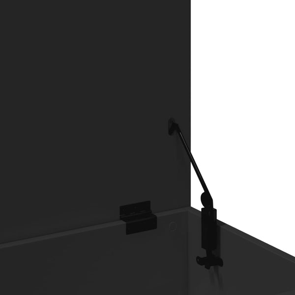 Musta säilytyslaatikko Cimbru 100x42x46cm (puinen)