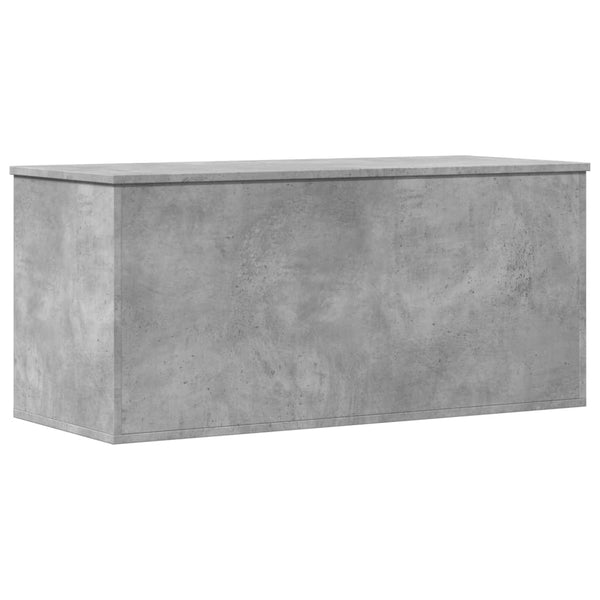 Betoninharmaa säilytyslaatikko Cimbru 100x42x46cm (puinen)
