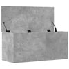 Betoninharmaa säilytyslaatikko Cimbru 100x42x46cm (puinen)