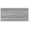 Harmaa säilytyslaatikko Cimbru 100x42x46cm (puinen)