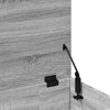 Harmaa säilytyslaatikko Cimbru 100x42x46cm (puinen)