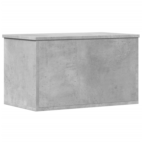 Säilytyslaatikko betoninharmaa 60x35x35 cm tekninen puu