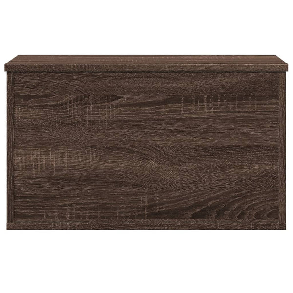 Säilytyslaatikko ruskea tammi 60x35x35 cm tekninen puu