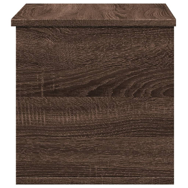 Säilytyslaatikko ruskea tammi 60x35x35 cm tekninen puu