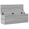 Säilytyslaatikko harmaa Sonoma 102x35x35 cm tekninen puu
