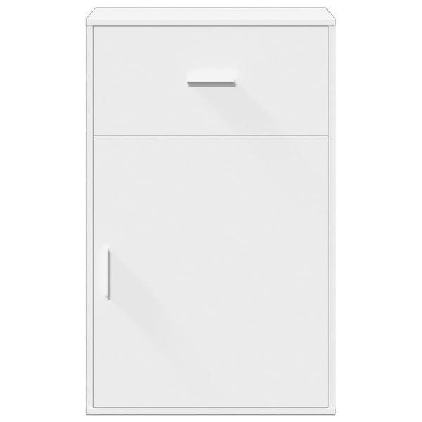 Säilytyskaappi valkoinen 56,5x39x90 cm lastulevy