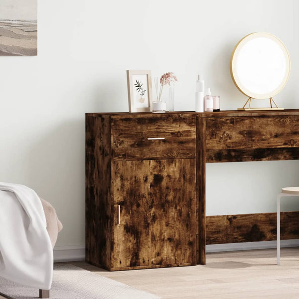 Säilytyskaappi savutammi 56,5x39x90 cm lastulevy