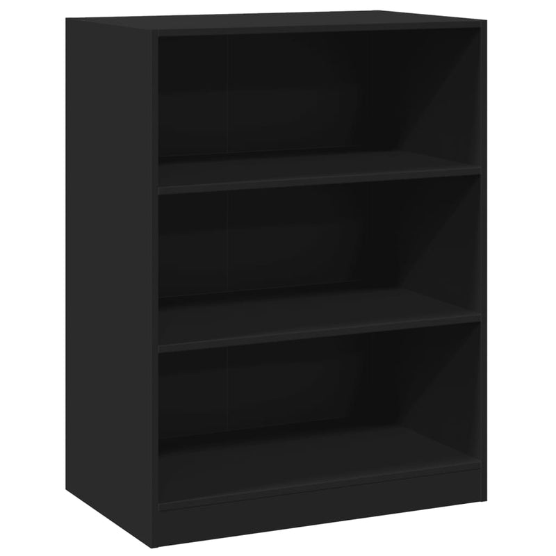 Musta vaatekaappi Voisan 77x48x102cm (lastulevy)