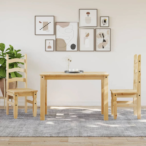 Ruokatuolit 2 kpl Corona 42x47x107 cm täysi mänty
