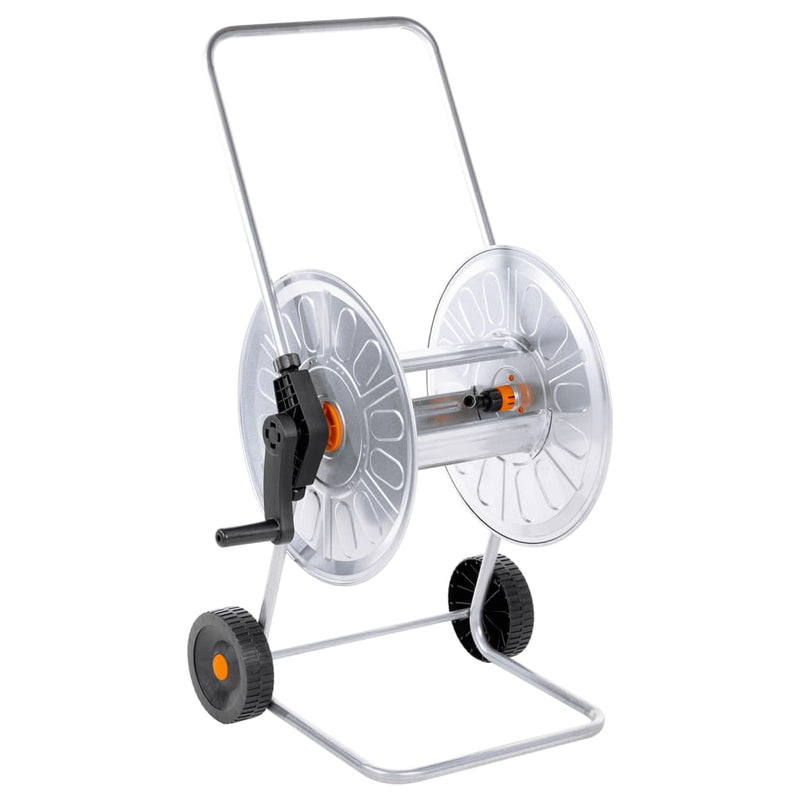 Letkukelakärry 80 m 1/2" tai 50 m 3/4" letkulle teräs