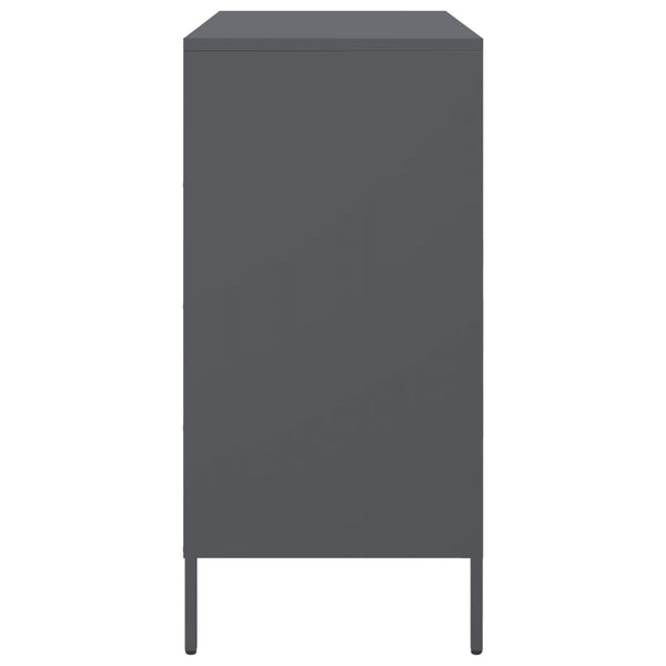 Senkki antrasiitti 68x39x79 cm teräs