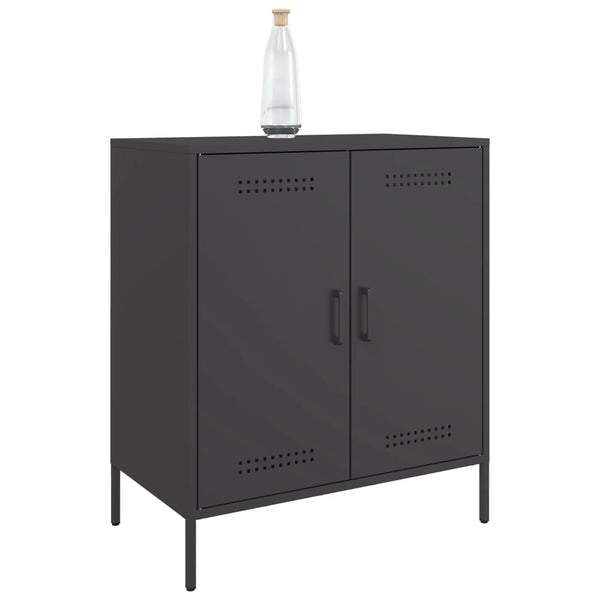 Senkki musta 68x39x79 cm teräs